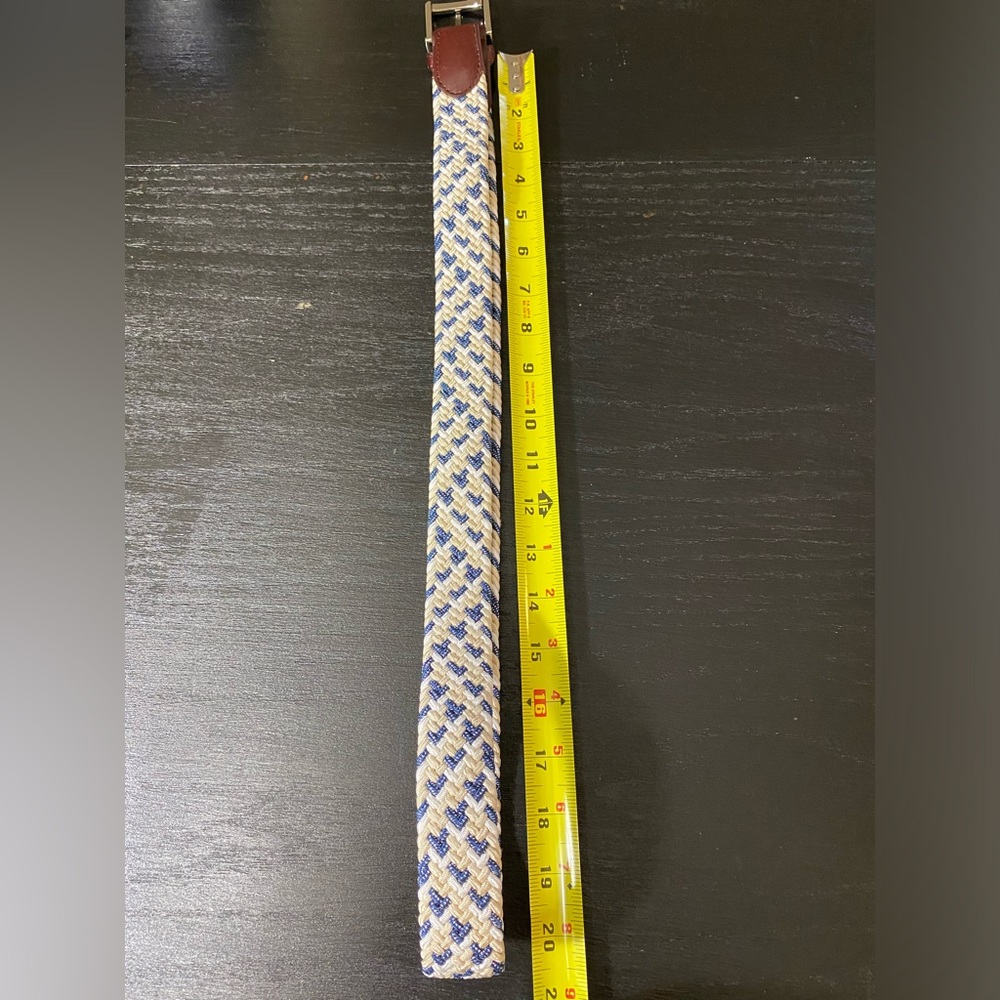 Multi color braided belt 40” in total length